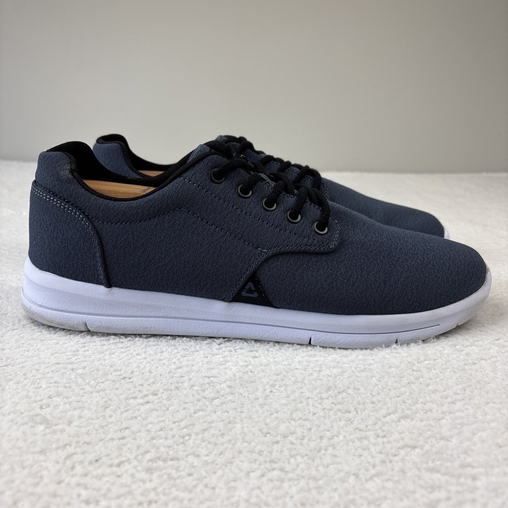 CUATER x TRAVIS MATHEW 'The Daily Woven' Mens Shoes 11.5 Blue Casual Sneakers - Picture 8 of 12